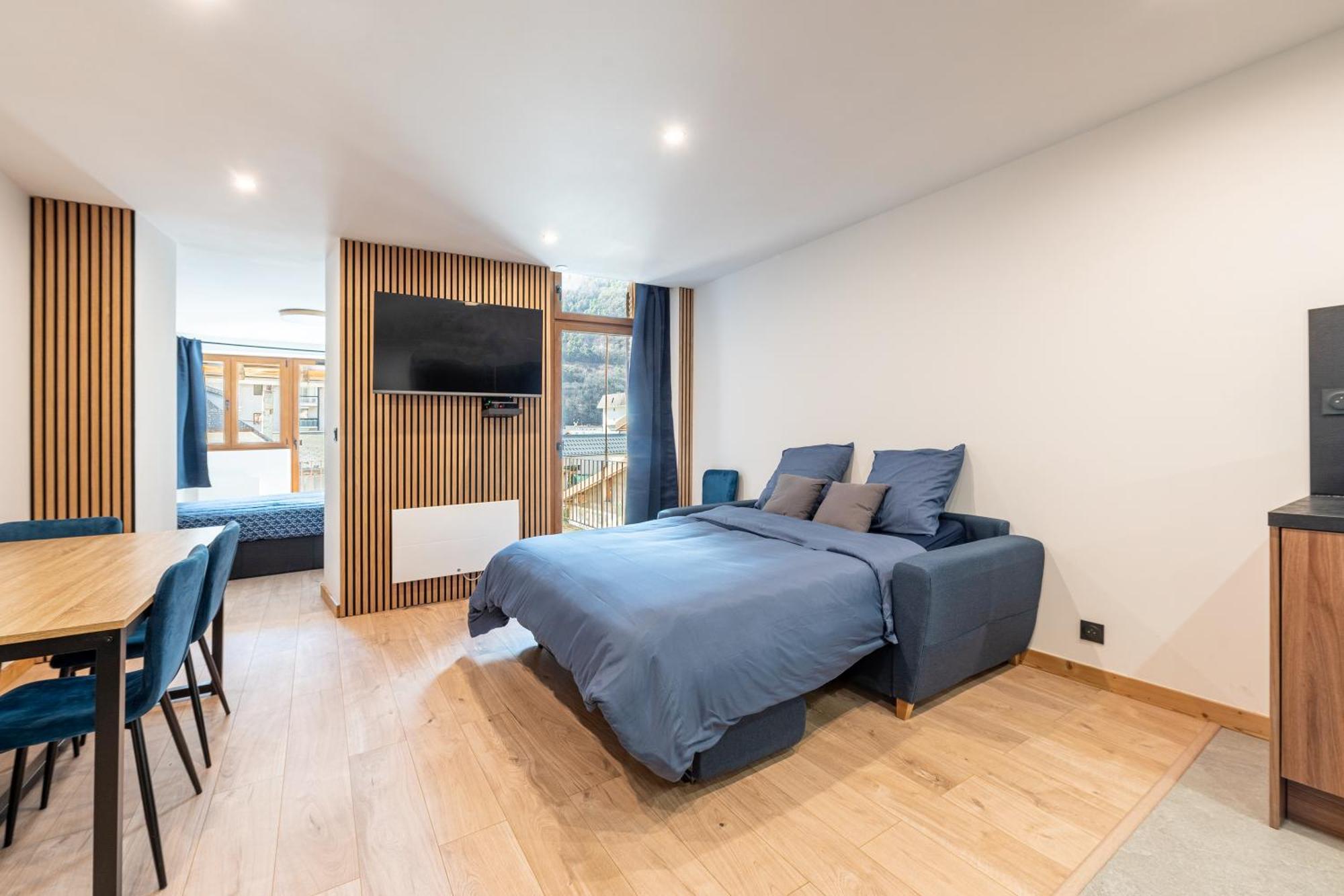 Appartement T2 "Le De Funes" Moutiers  Buitenkant foto